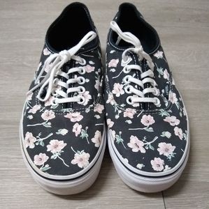 Flower Themed Vans (only worn a few times)